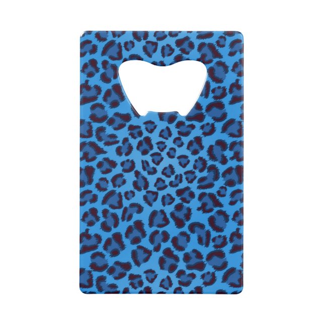 blue leopard texture pattern (Front)