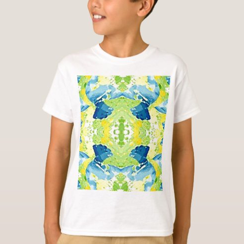 Lime Green Blue T-Shirts & Shirt Designs | Zazzle.co.nz