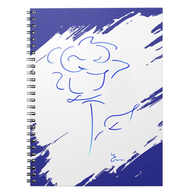 Blue Line 4 Notebook (Front)
