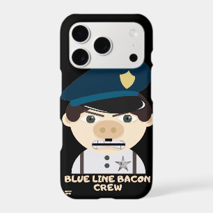 "BLUE LINE BACON CREW" funny police