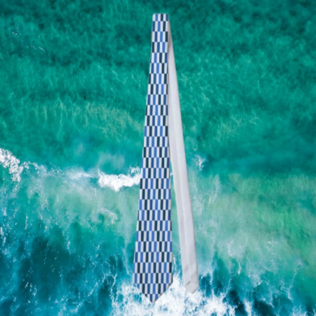  Blue Line Flow Necktie (Creator Uploaded)