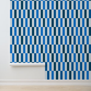 Blue Line Flow Wallpaper 
