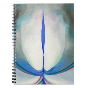 Blue Line Georgia O'Keeffe Notebook