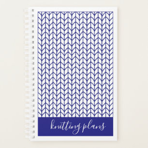 BLUE LINE KNIT 5.5x8.5 Planner Calendar II