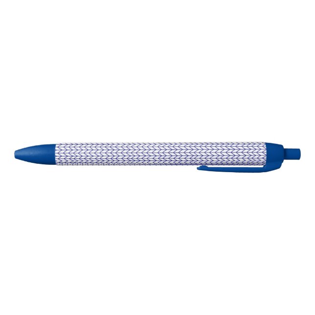 BLUE LINE KNIT Ink Pen (Bottom)