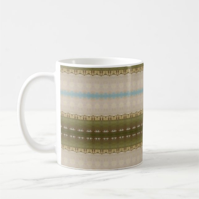 Blue line mug (Left)