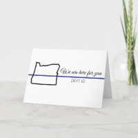 Blue Line support/sympathy- OR -customise