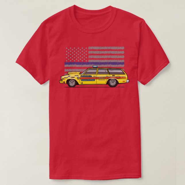 Blue Line T-Shirt (Design Front)