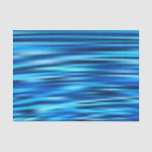 Blue Line Tussle Tissue Paper (Front)