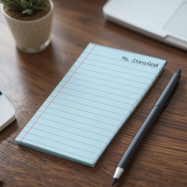Blue Lined Notebook Paper  Post-it Notes (Blue Lined Notebook Paper Post-it Notes
)