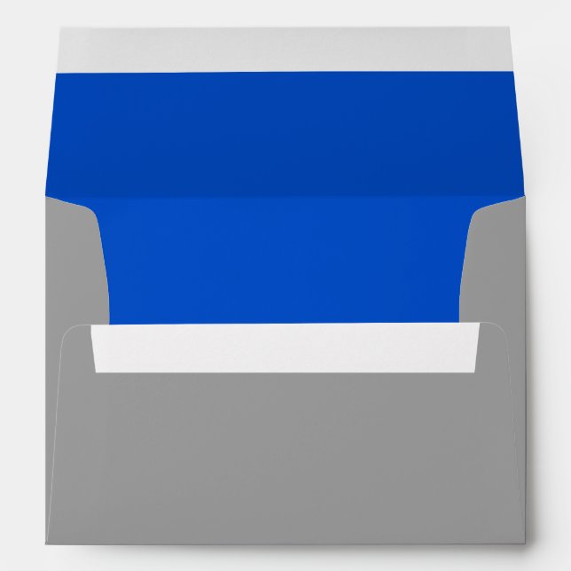 Blue Lined with Any Colour Envelopes (Back (Bottom))