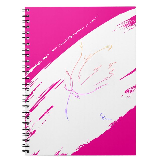 Blue Lines 2 Notebook (Front)