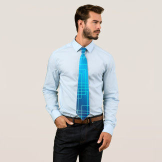 Blue lines tie