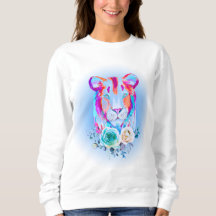 Blue lioness sweatshirt