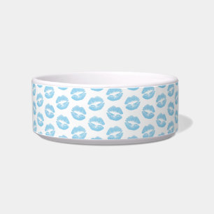 Blue Lips, Pattern Of Lips, Blue Lipstick, Kiss Bowl