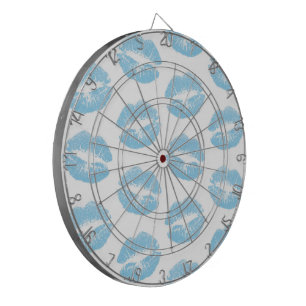 Blue Lips, Pattern Of Lips, Blue Lipstick, Kiss Dartboard