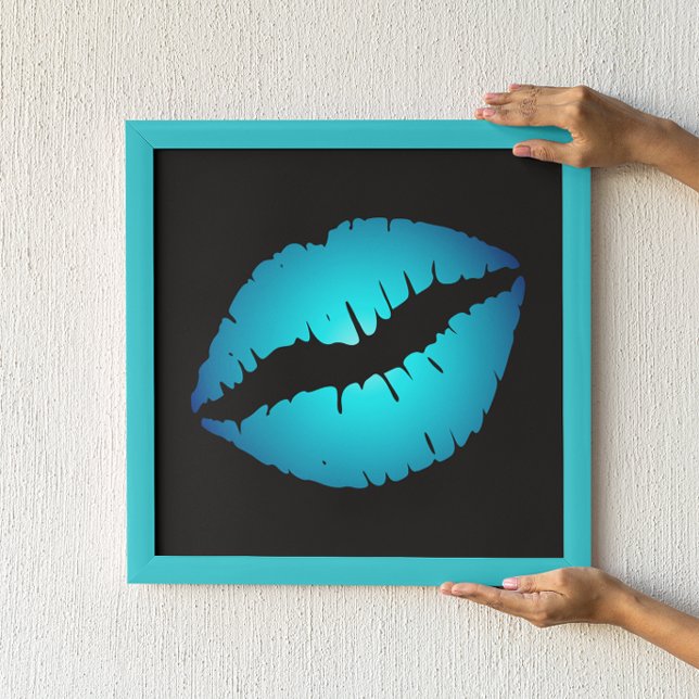 Blue Lipstick Poster (Creator Uploaded)