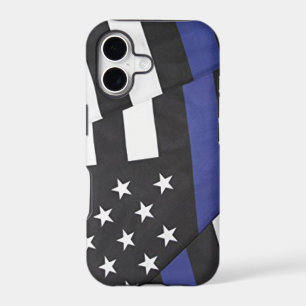 Blue Lives Matter Flag Phone Case