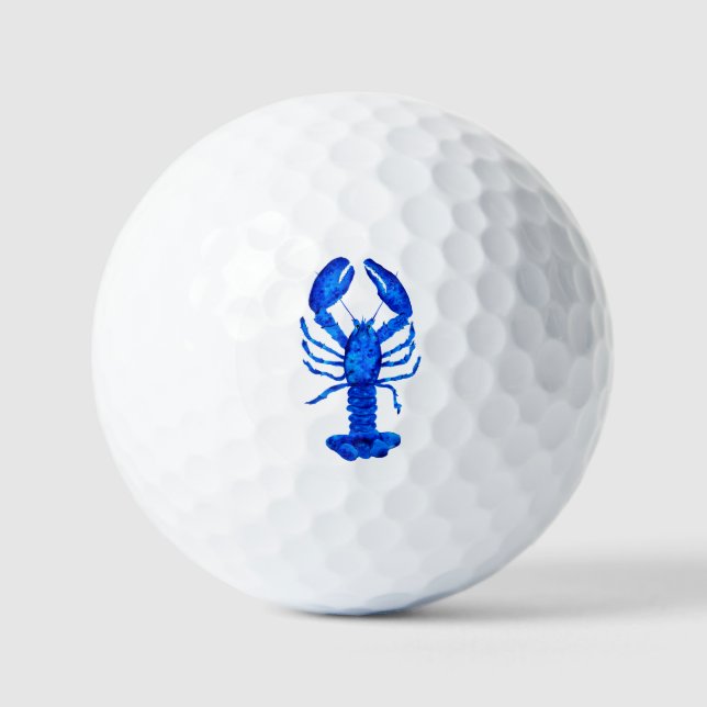 Blue Lobster Golf Balls (Front)