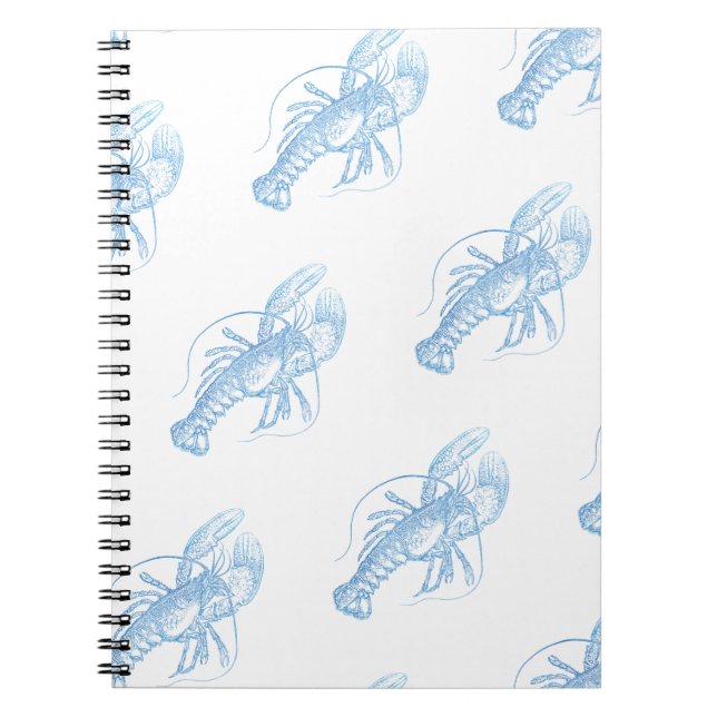 Blue Lobster Notebook (Front)