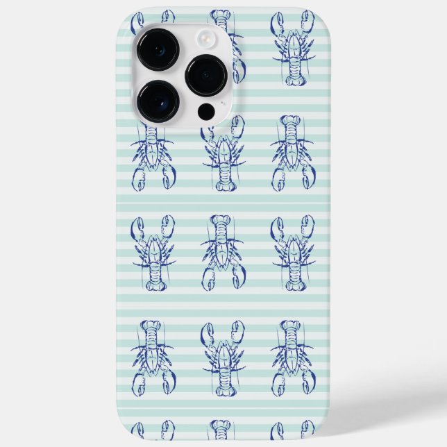 Blue Lobsters Case-Mate iPhone Case (Back)