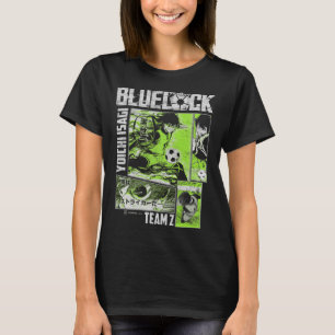 Blue Lock Yoichi Isagi Split Soccer Panels T-Shirt