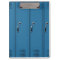 Blue Locker Doors
