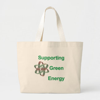 Blue Lodge Masons Go Green Large Tote Bag