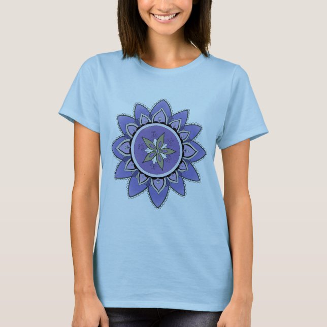 Blue Lotus Camisole Tank (Front)