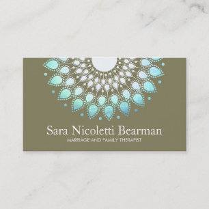 Blue Lotus Family Therapist Appointment Card