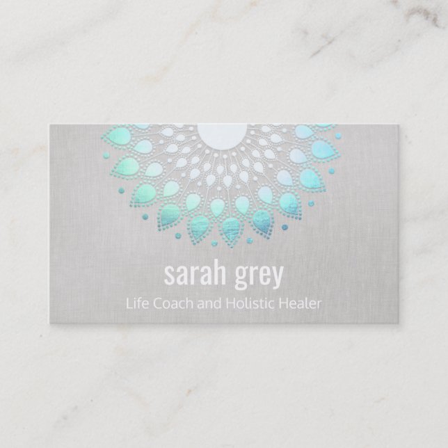 Blue Lotus Floral Holistic Health Appointment (Front)