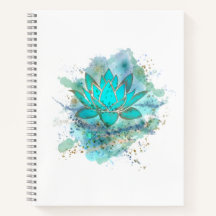 Blue lotus flower 