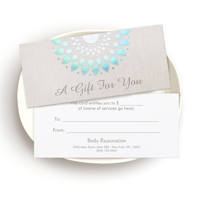 Blue Lotus Health and Wellness Gift Certificate (Creator Uploaded)