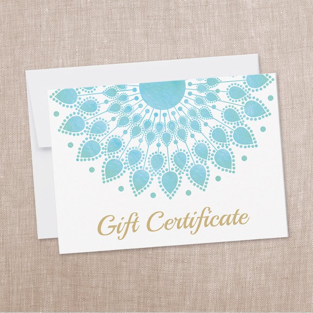 Blue Lotus Mandala  Salon and Spa Gift Certificate (Creator Uploaded)