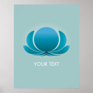 BLUE LOTUS POSTER