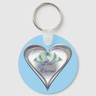Blue Love Eternal Key Chain
