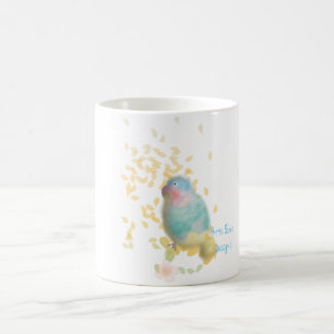 Blue Lovebird Mug