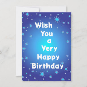 Blue lover card