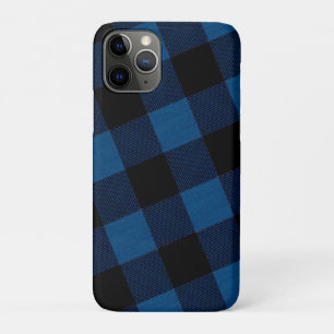 Blue Lumberjack Plaid Case-Mate iPhone Case