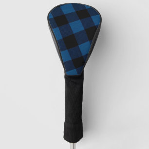 Blue Lumberjack Plaid Golf Head Cover