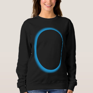 Blue Lunar Eclipse Moon Astronomy Space Sweatshirt