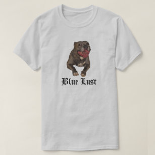 Blue Lust Pitbull Shirt