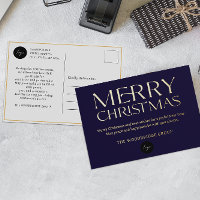 BLUE Luxury Corporate logo Elegant Font 