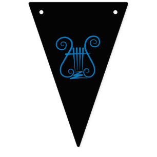 Blue Lyre Bunting