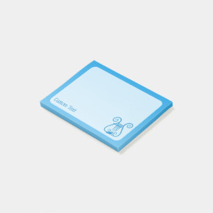 Blue Lyre Post-it Notes