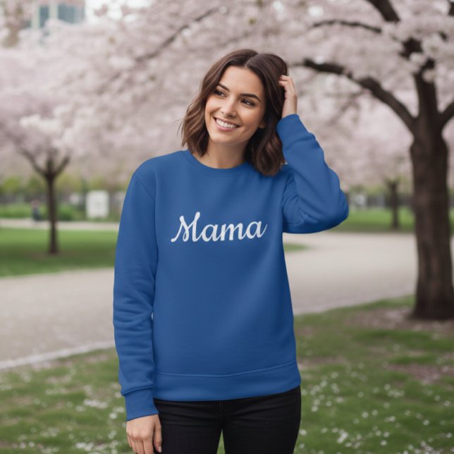 Blue Mama and Dad Sweatshirts (Creator Uploaded)