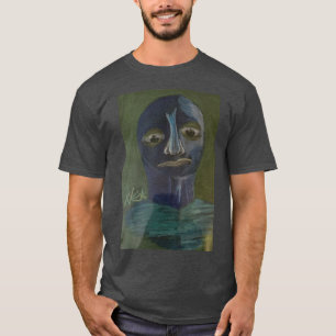 Blue Man Deciding  T-Shirt