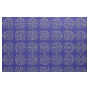 Blue Mandala Fabric