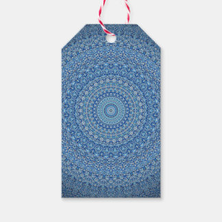 Blue Mandala Gift Tags