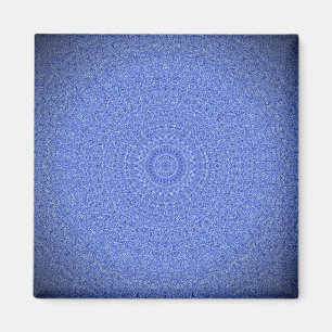 Blue Mandala Magnet